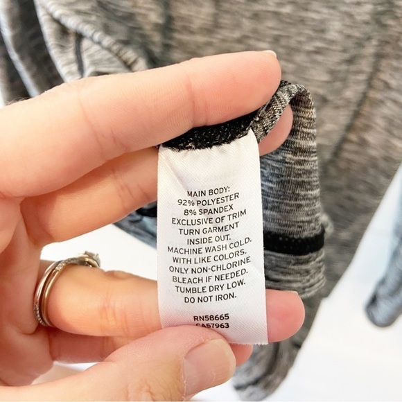 Z by Zella | Heather Gray Long sleeve Running Half Zip Top Size small - Picture 6 of 9